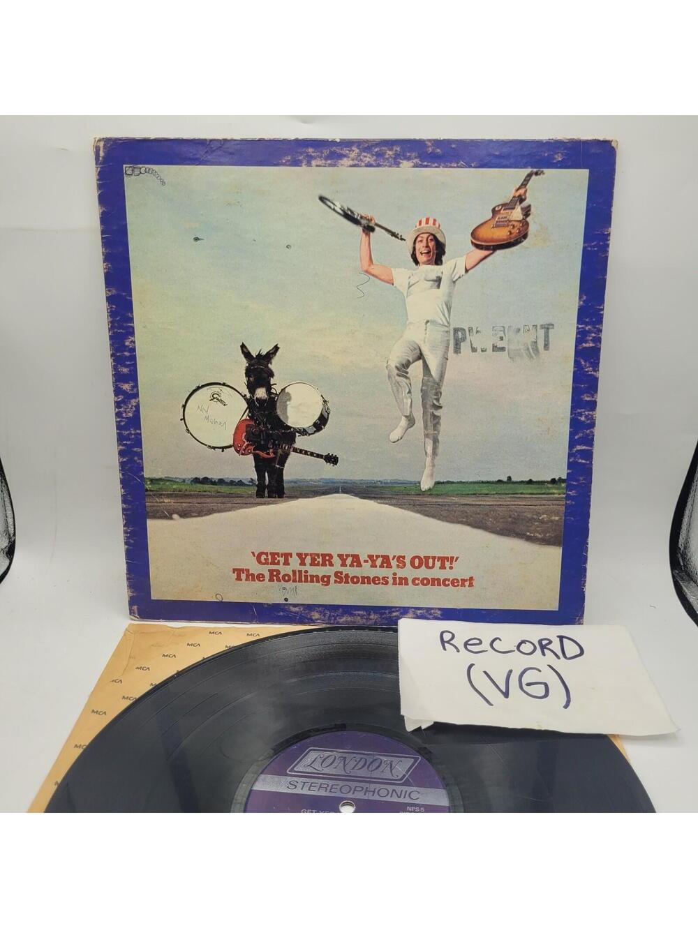 Rolling Stones Get Yer Ya-Ya's Out! Vinyl London Records (1970) First Press